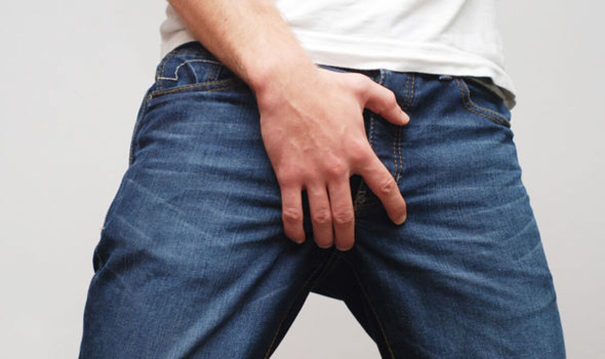 Dolore nell'area inguinale con prostatite